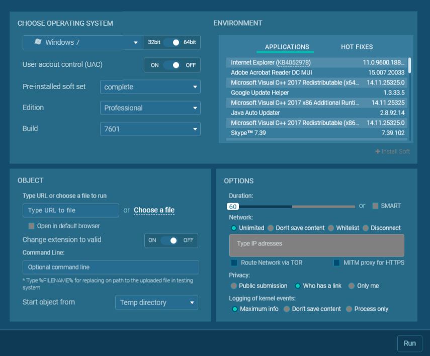 Analysis  Malicious activity -  Interactive analysis ANY.RUN